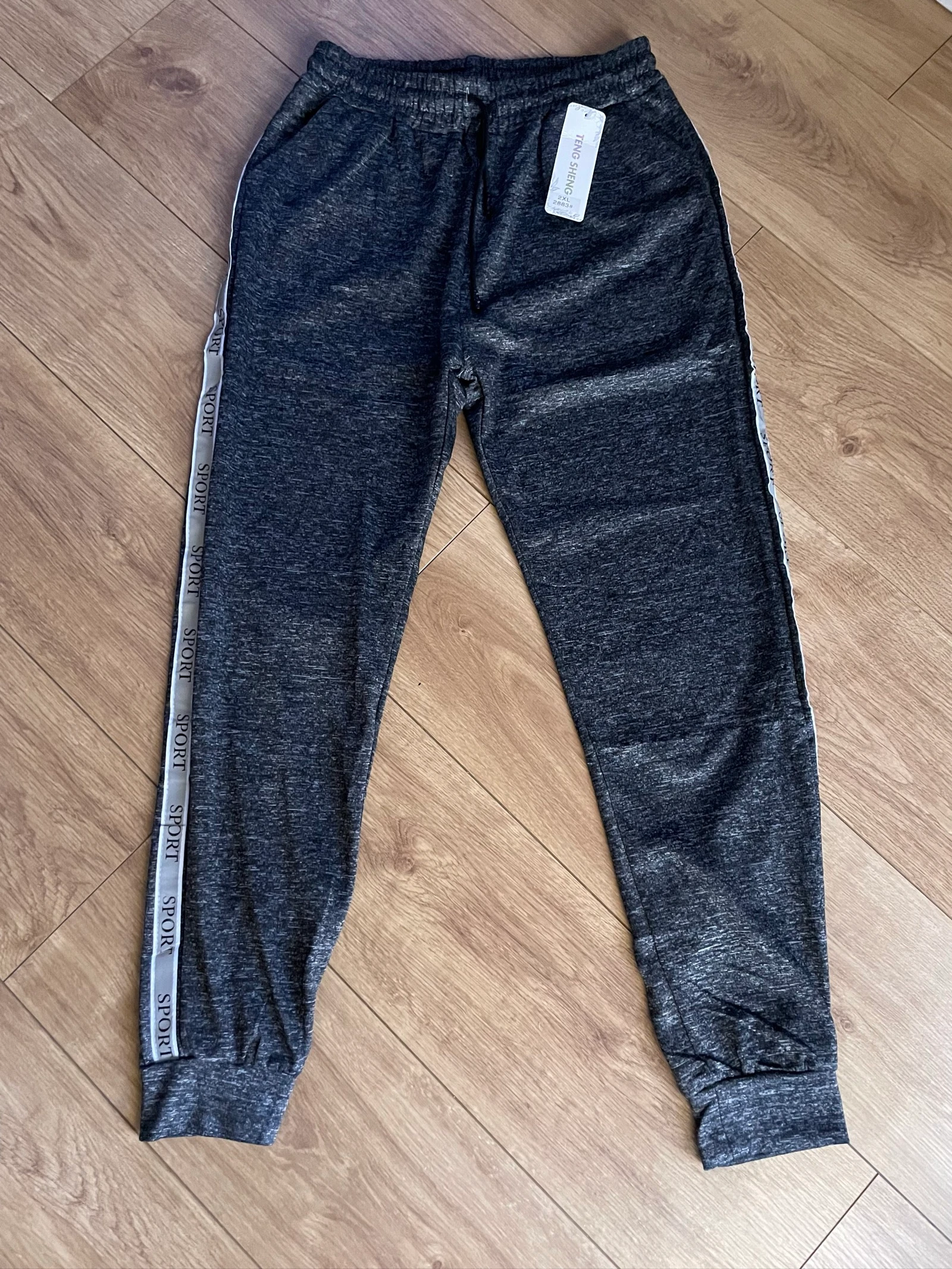 Calça cinza mesclada – photo 3